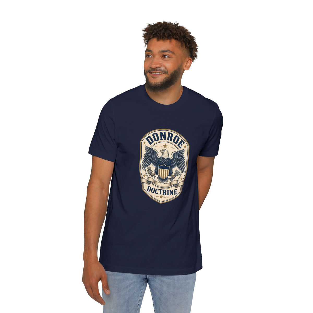 Donroe Doctrine Badge Lightweight Tee