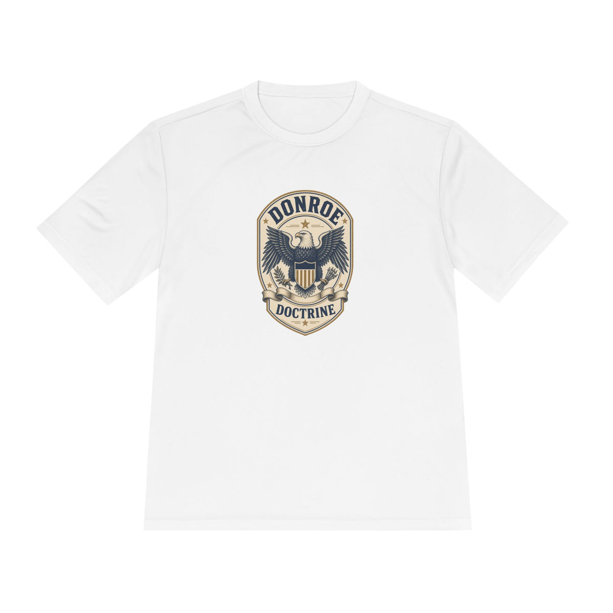 Donroe Doctrine Badge Men's Dry-Fit Performance Tee