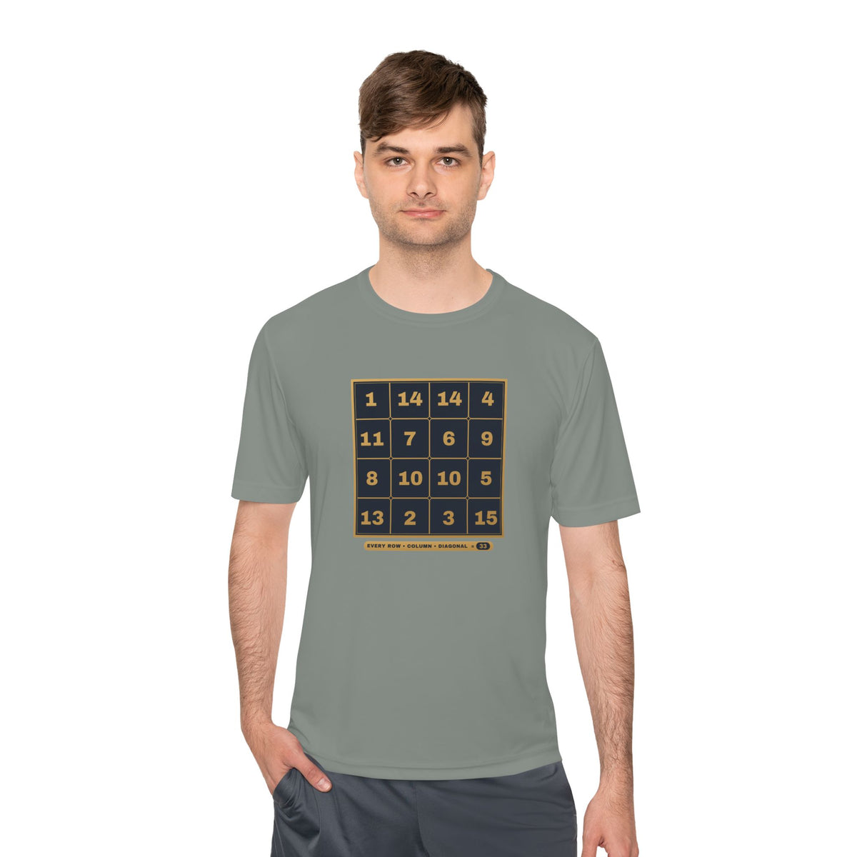 Magic Square 33 Alpha & Omega Men's Dry-Fit Performance Tee