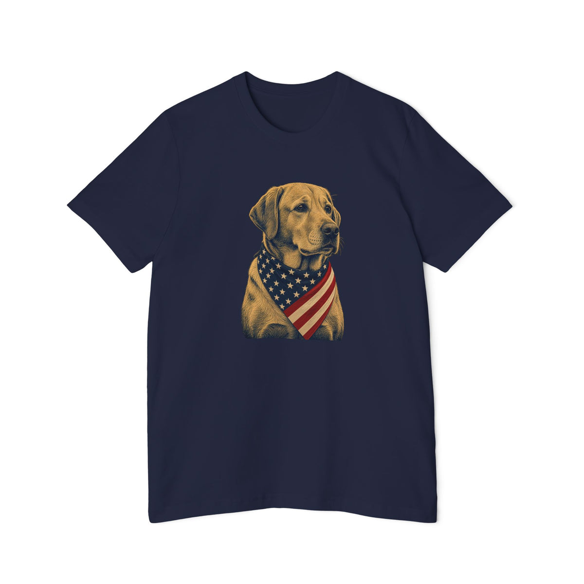 Patriotic Lab American Flag Bandana Lightweight Tee