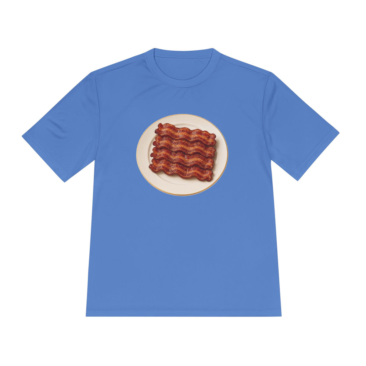 Bacon Stack Plate Men's Dry-Fit Performance Tee