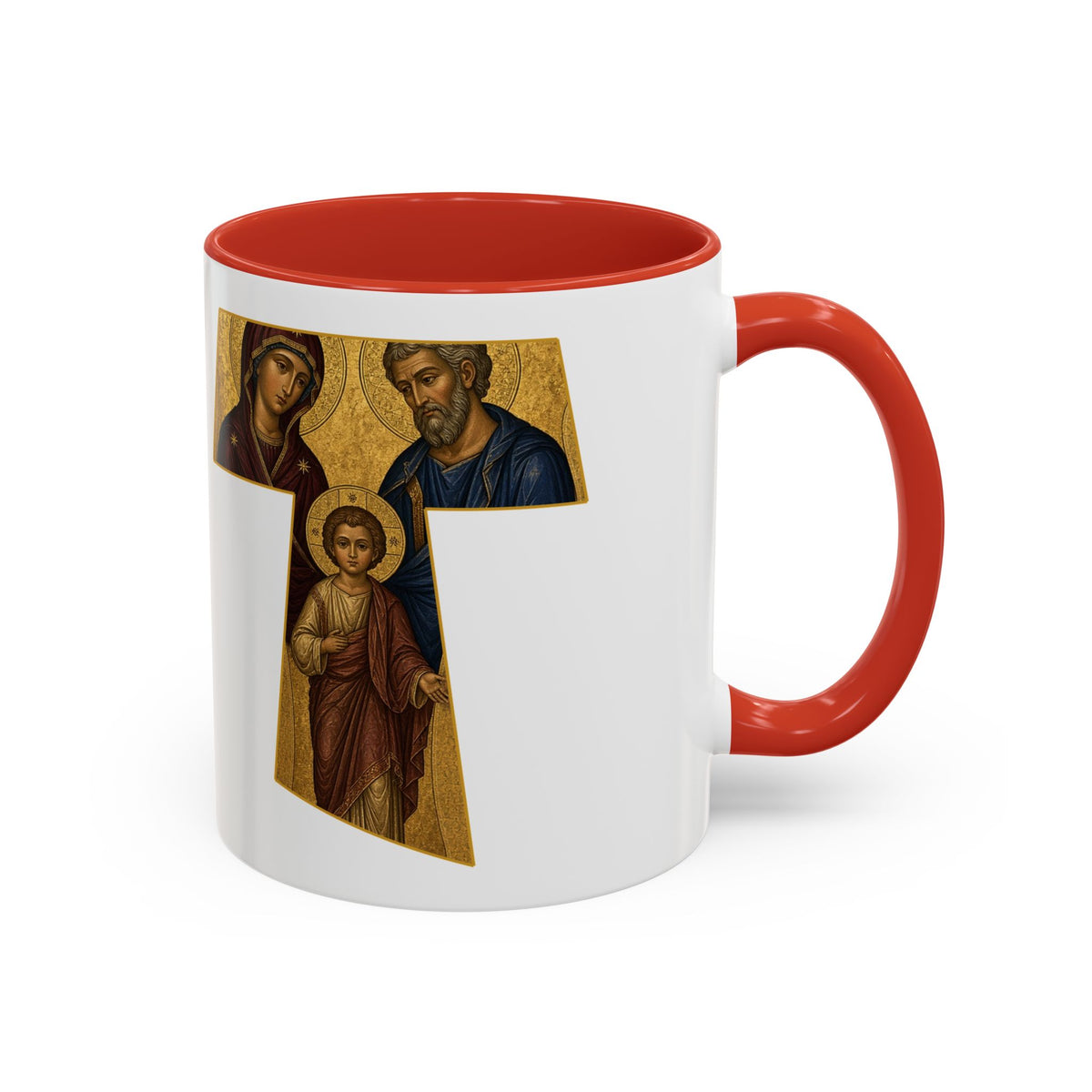 Holy Family Tau Accent Mug