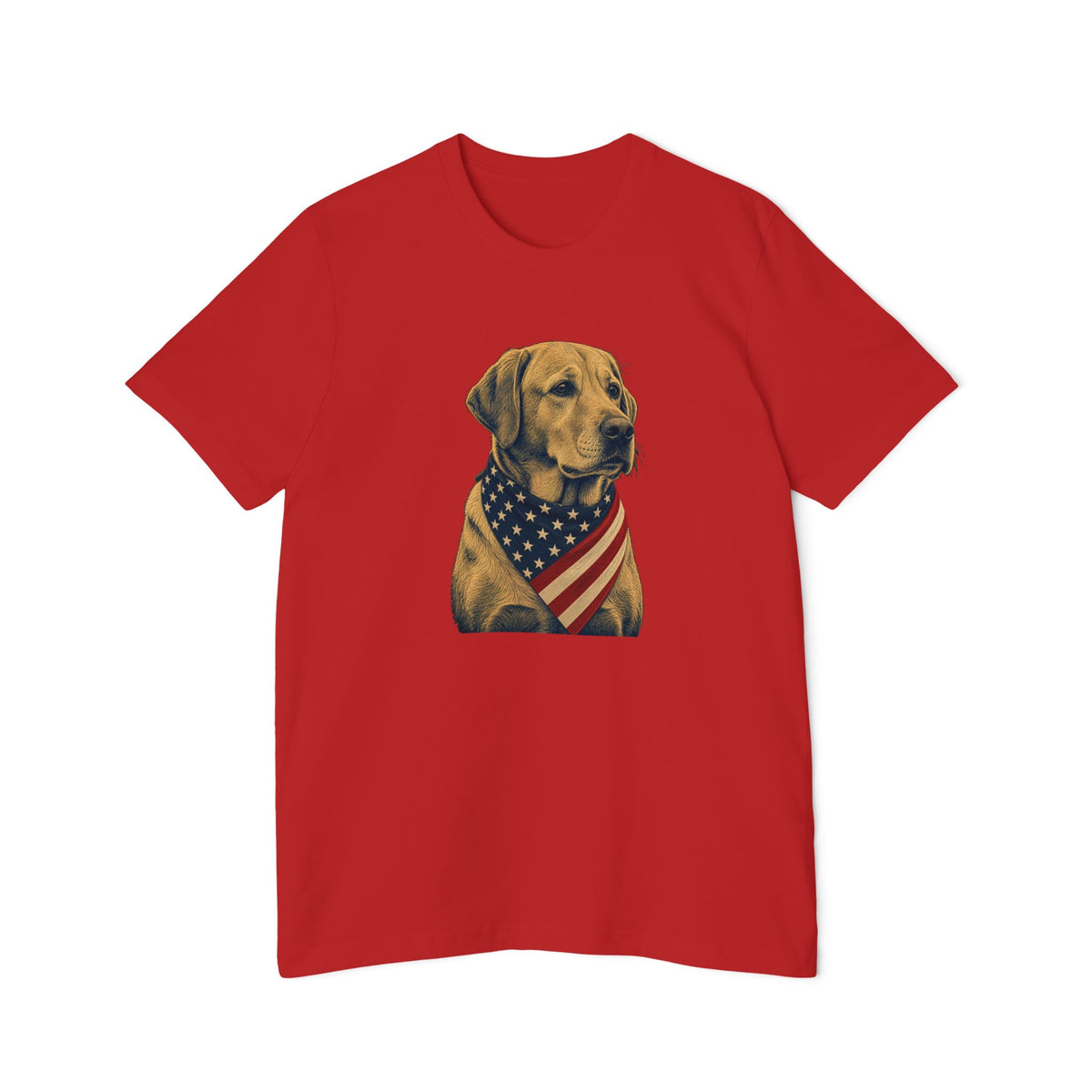 Patriotic Lab American Flag Bandana Lightweight Tee
