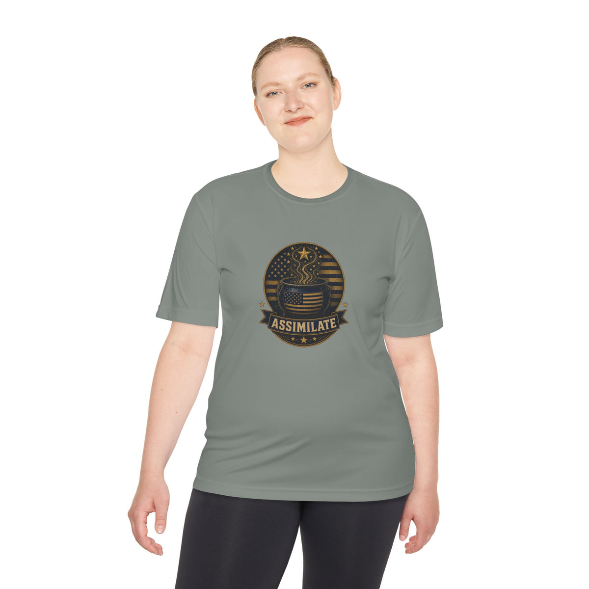 Assimilate Melting Pot Men's Dry-Fit Performance Tee