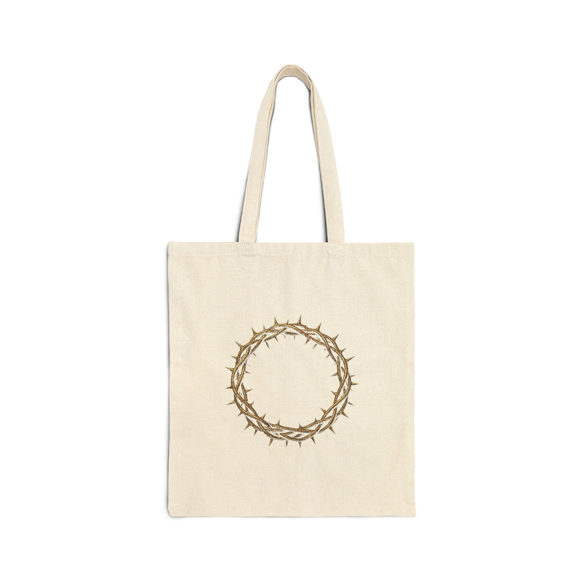 Crown of Thorns Canvas Tote Bag