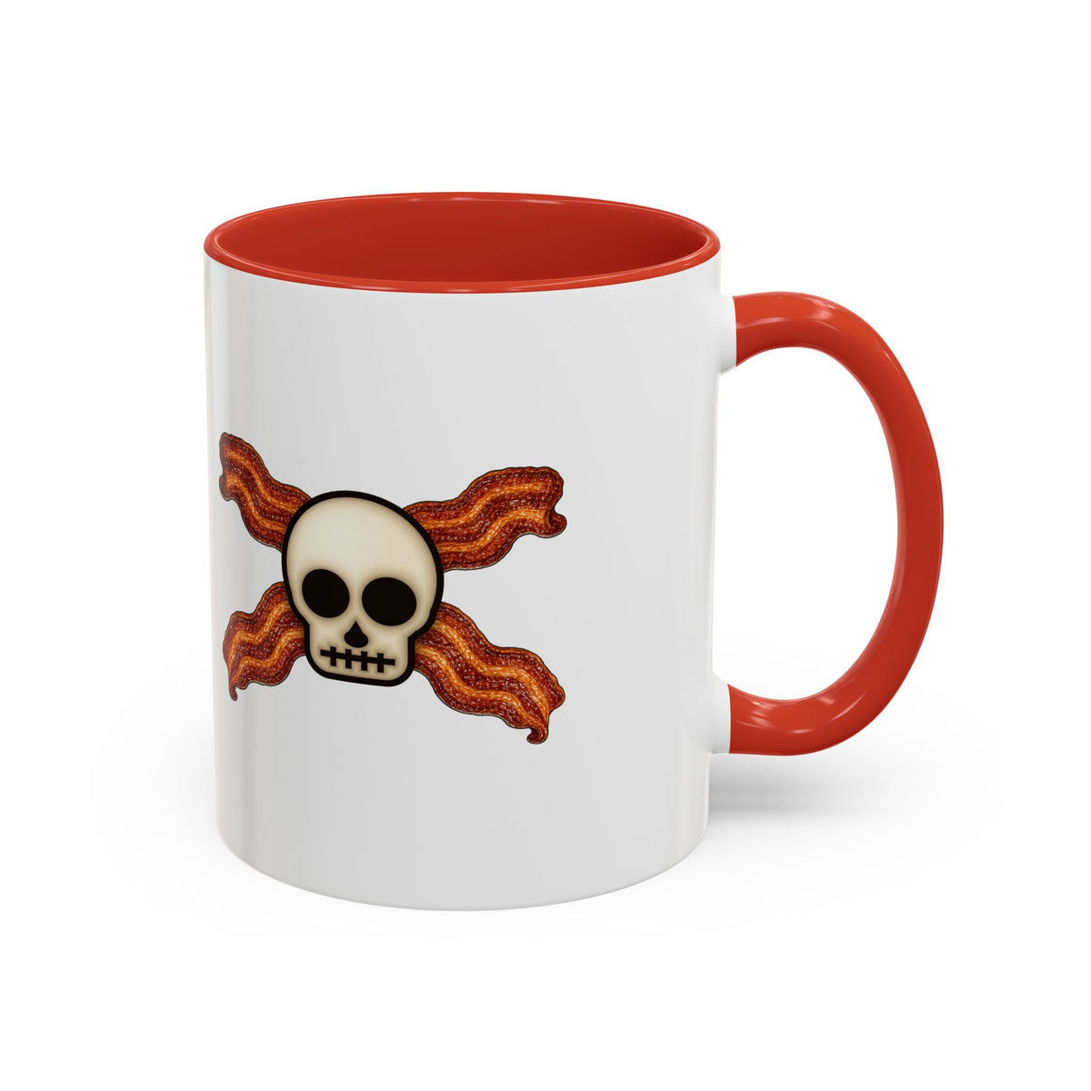 Bacon Jolly Roger Accent Mug