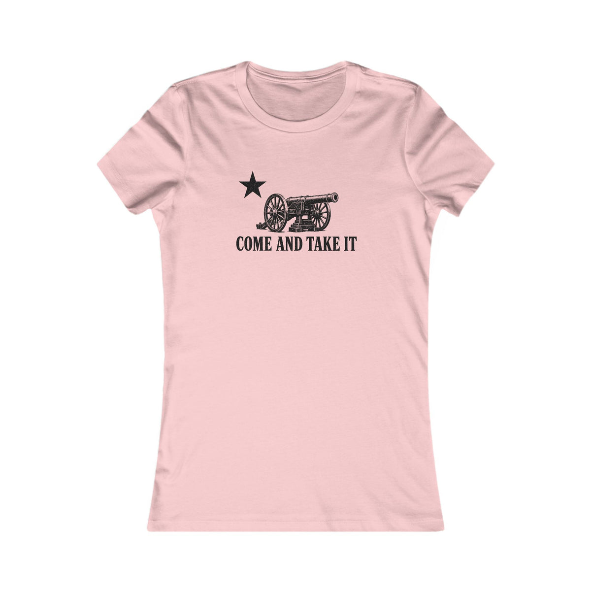 Come and Take It Cannon Women's Slim Fit Tee