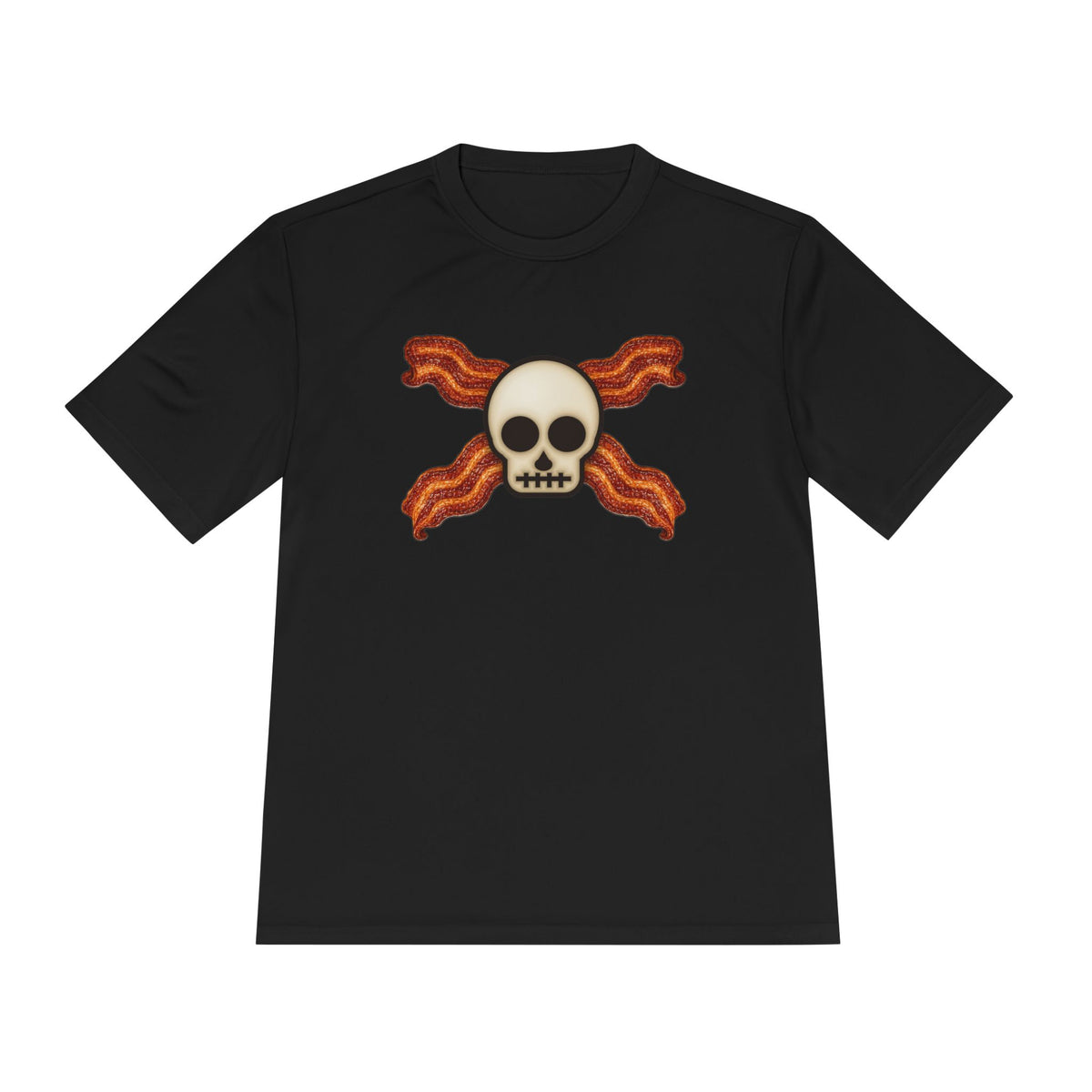 Bacon Jolly Roger Men's Dry-Fit Performance Tee