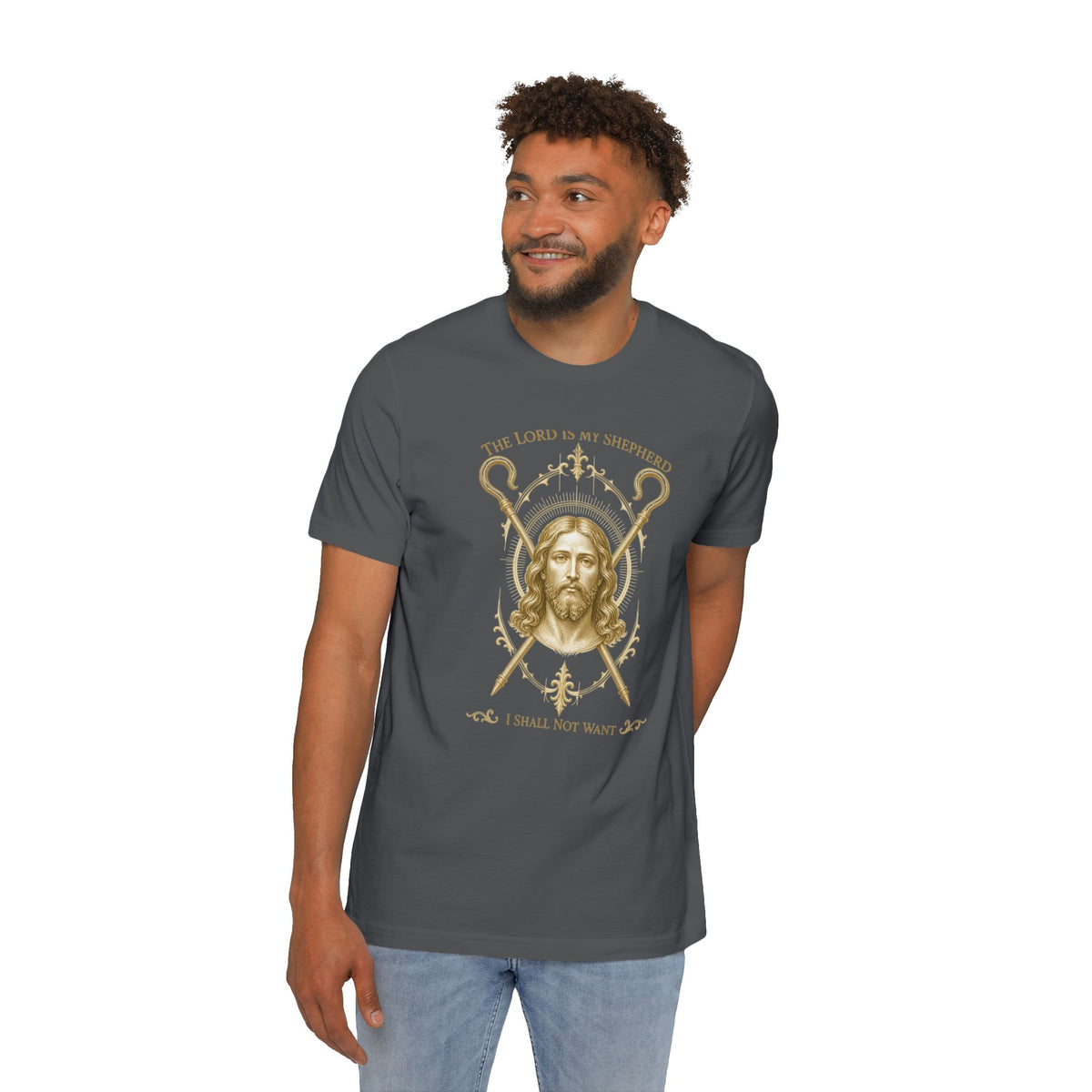 The Lord Is My Shepherd Psalm 23:1 Lightweight Tee