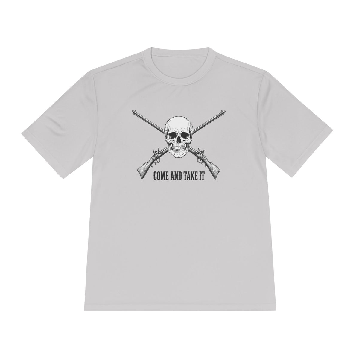 Come and Take It Jolly Roger Men's Dry-Fit Performance Tee