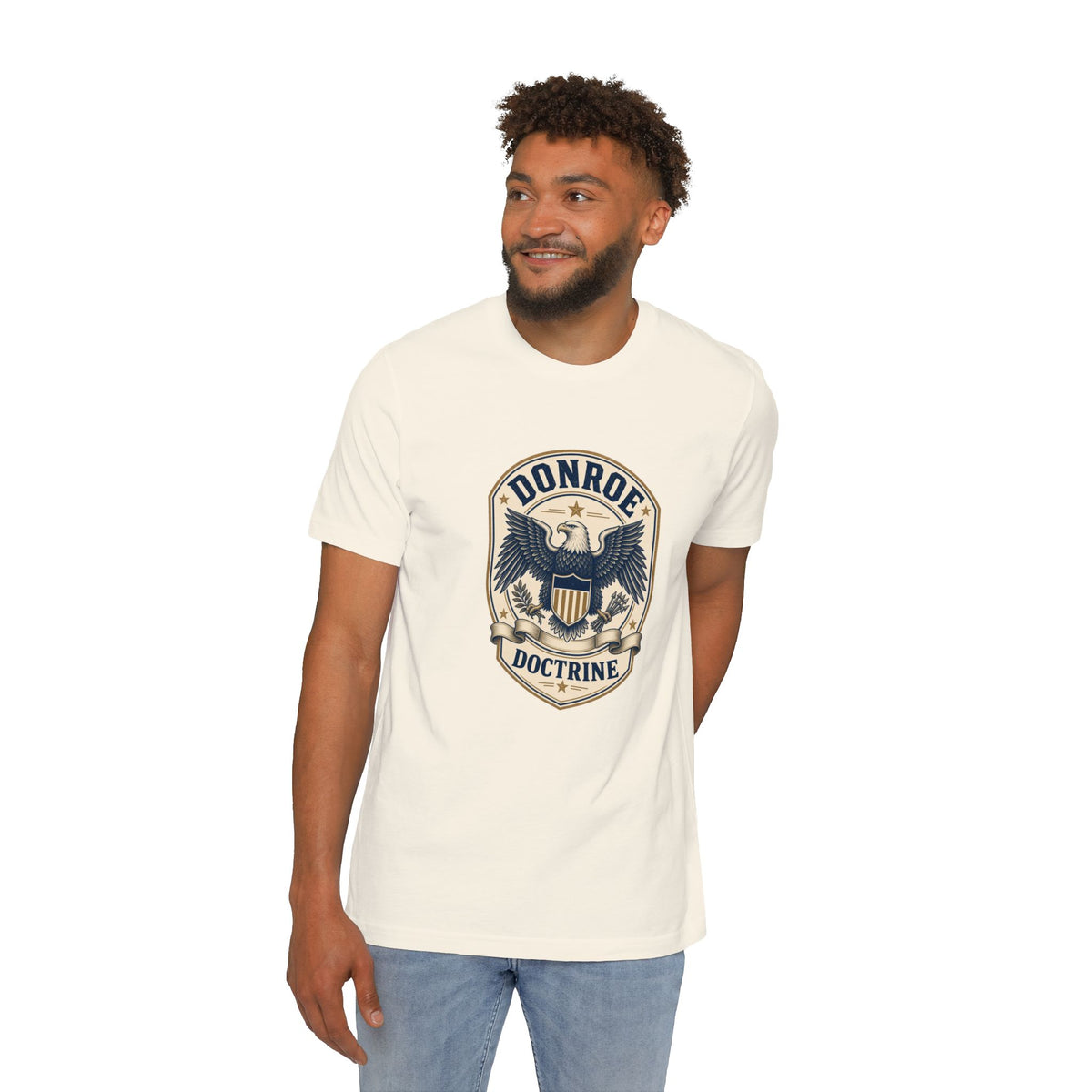 Donroe Doctrine Badge Lightweight Tee