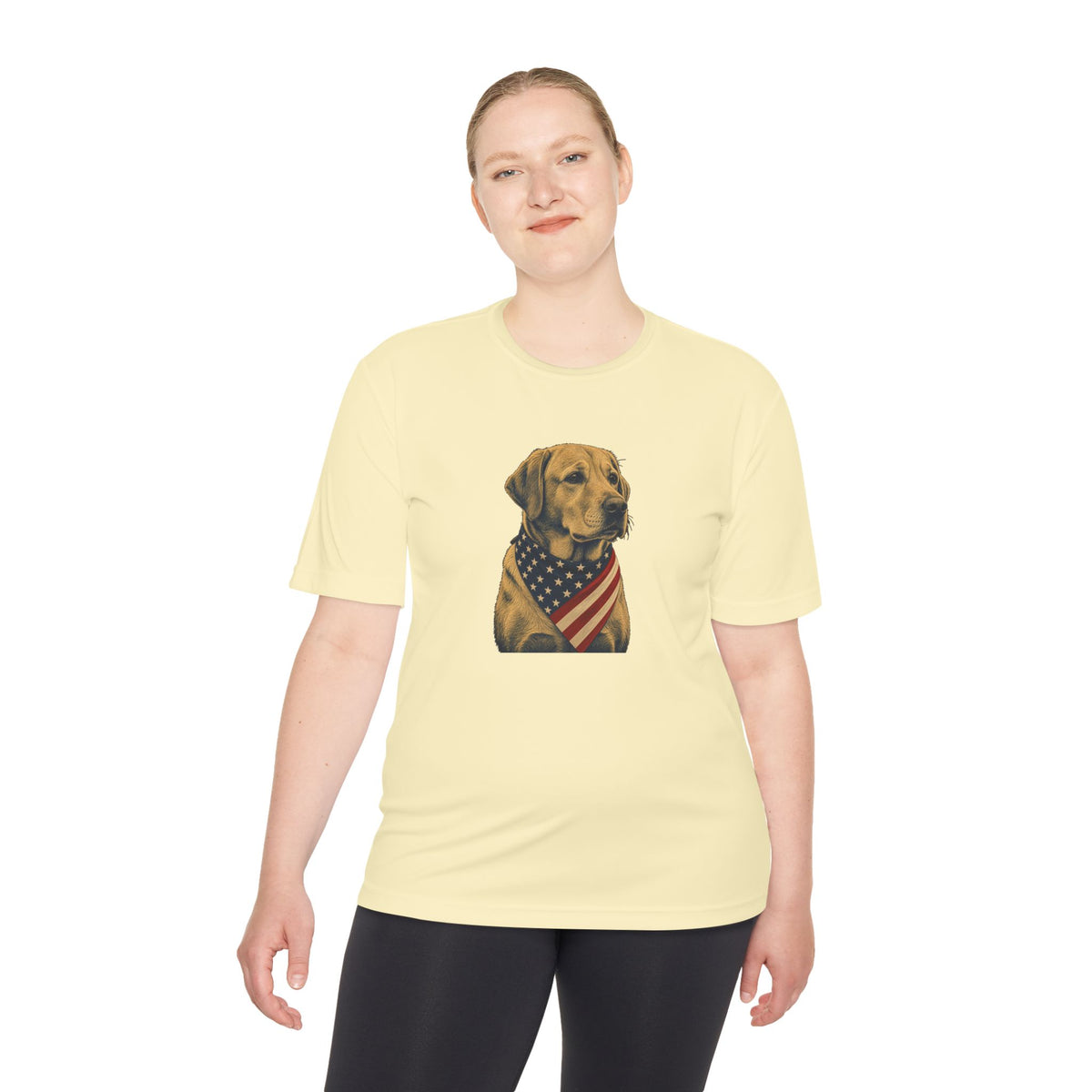 Patriotic Lab American Flag Bandana Men's Dry-Fit Performance Tee