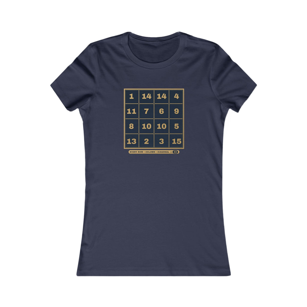 Magic Square 33 Alpha & Omega Women's Slim Fit Tee