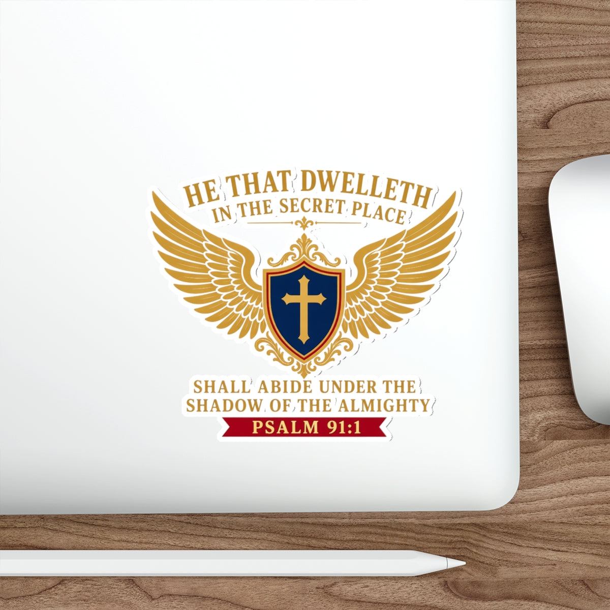 Secret Place Psalm 91:1 Die-Cut Sticker