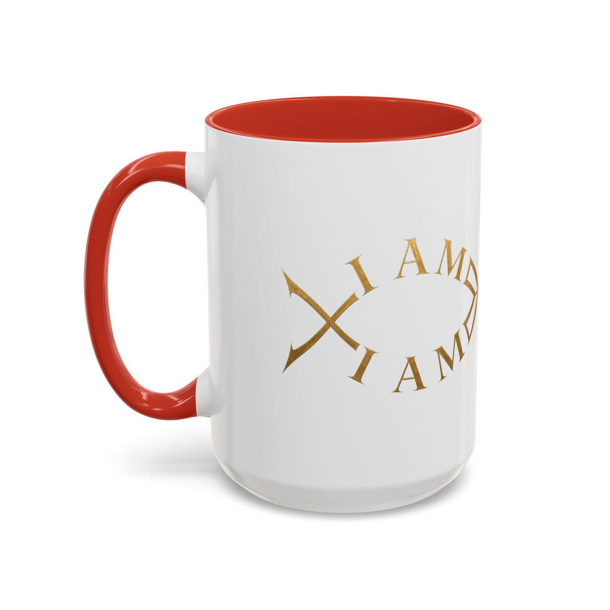 I Am Fish Accent Mug