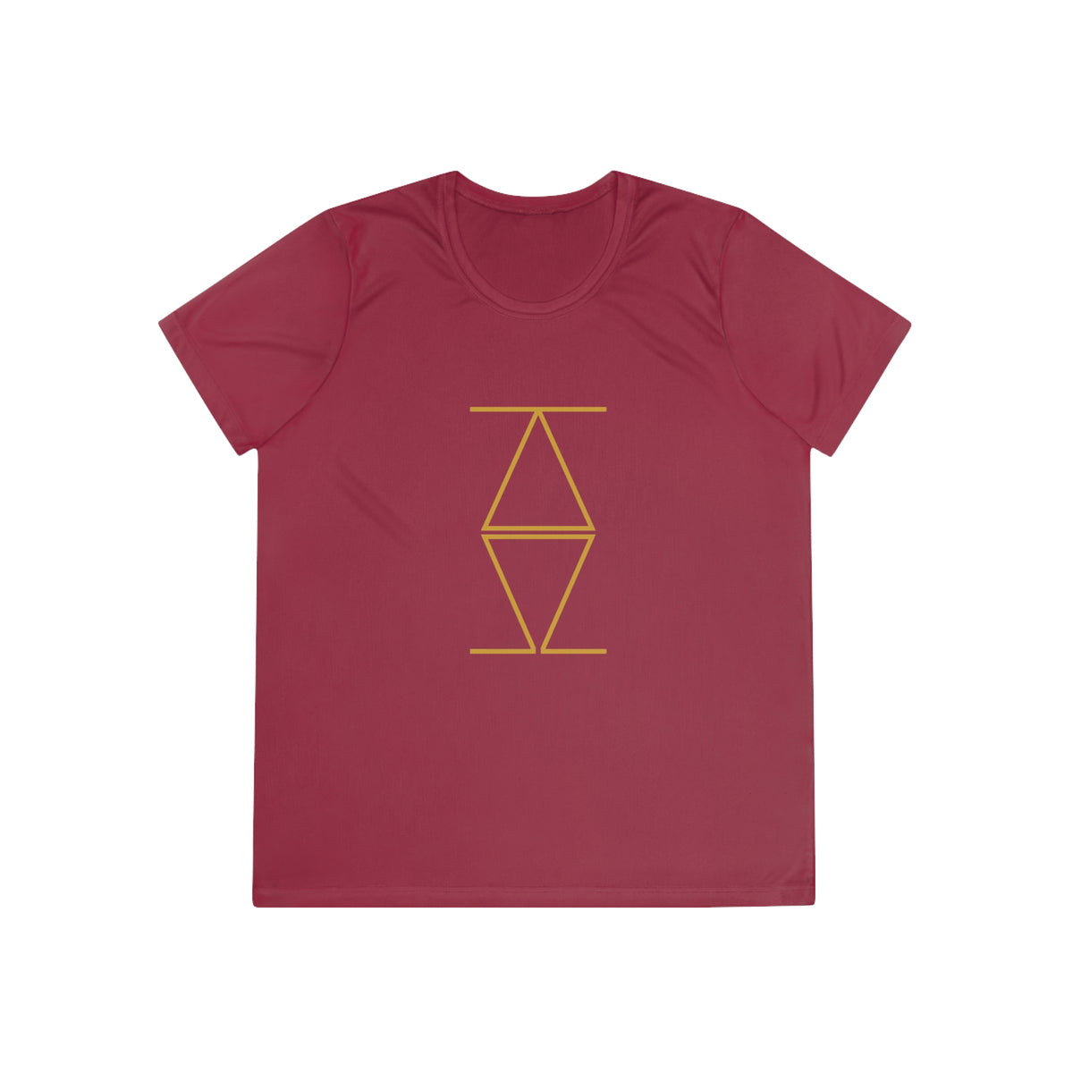 Alpha & Omega Holy Family Cross Women's Dry-Fit Performance Tee
