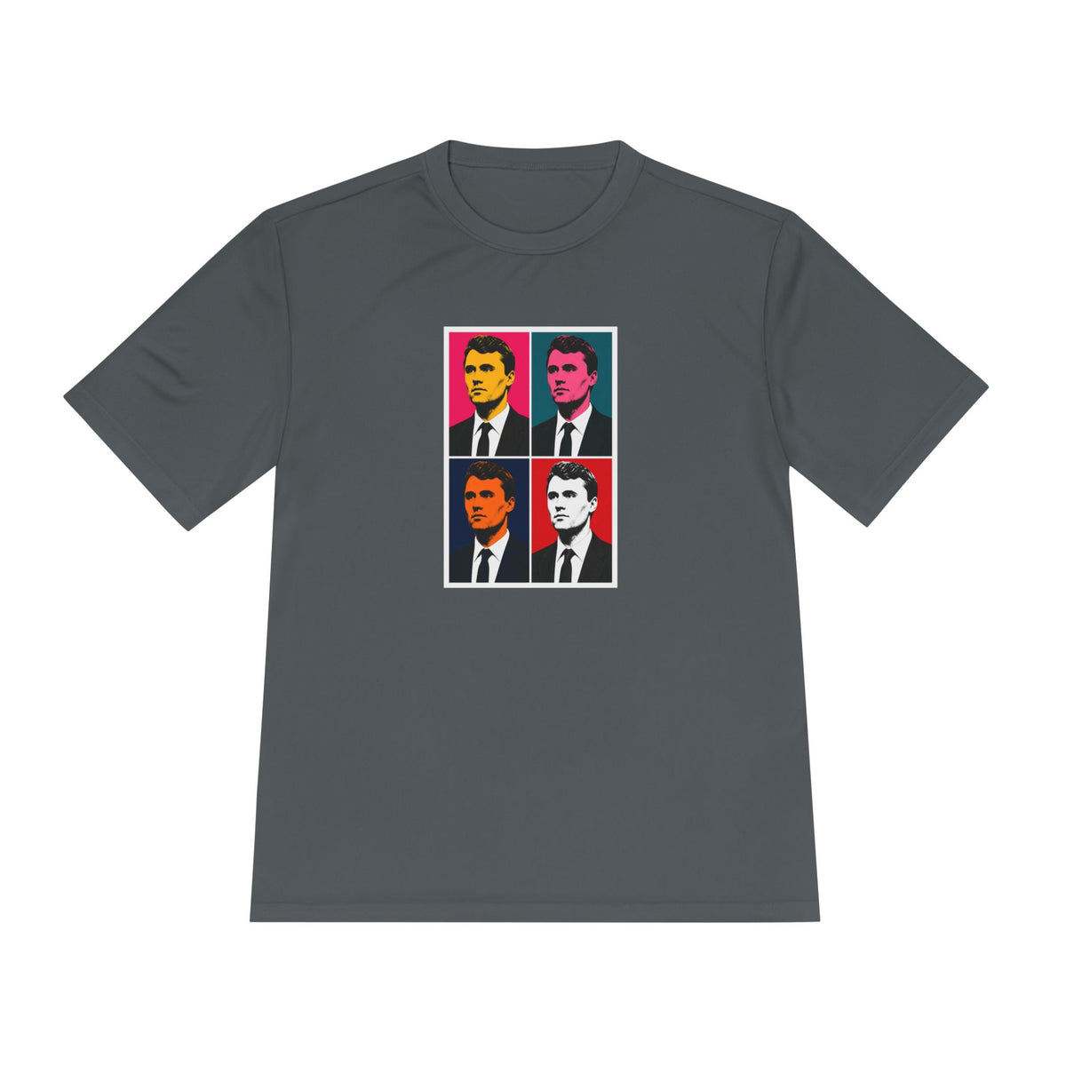 Charlie Pop Art Men's Dry-Fit Performance Tee