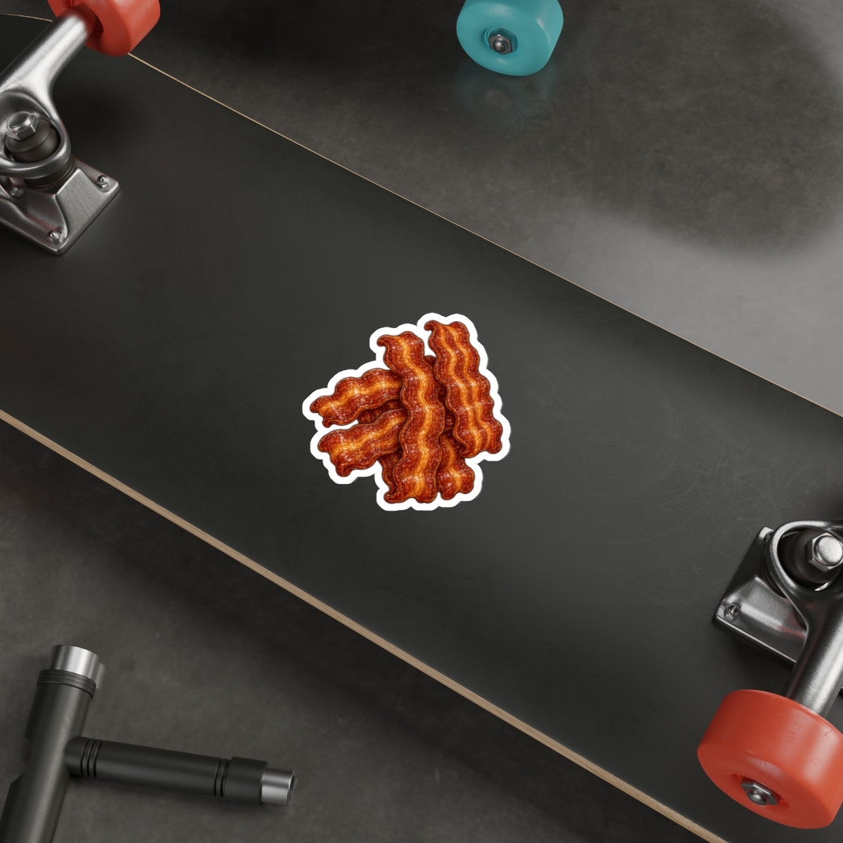 Bacon Pile Die-Cut Sticker