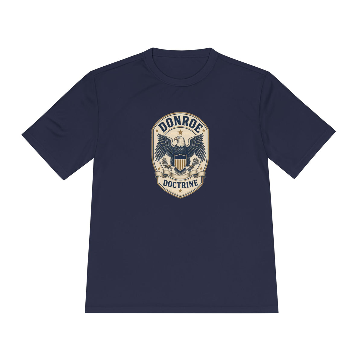 Donroe Doctrine Badge Men's Dry-Fit Performance Tee