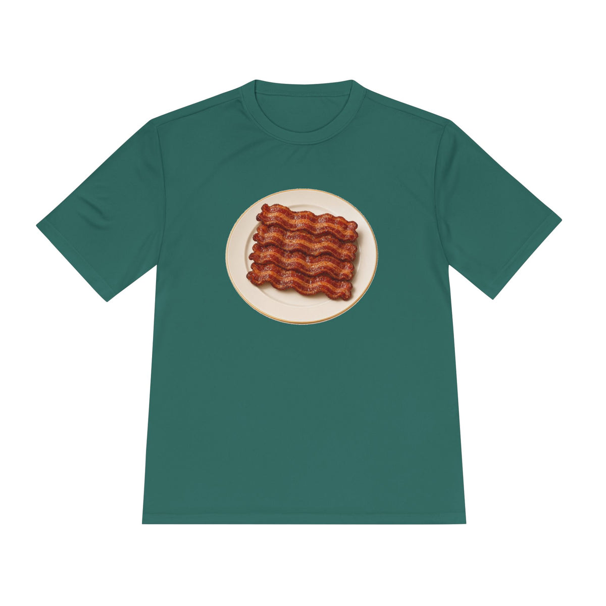 Bacon Stack Plate Men's Dry-Fit Performance Tee