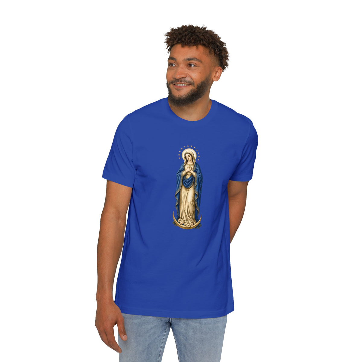 Mary, Crown of Twelve Stars Lightweight Tee