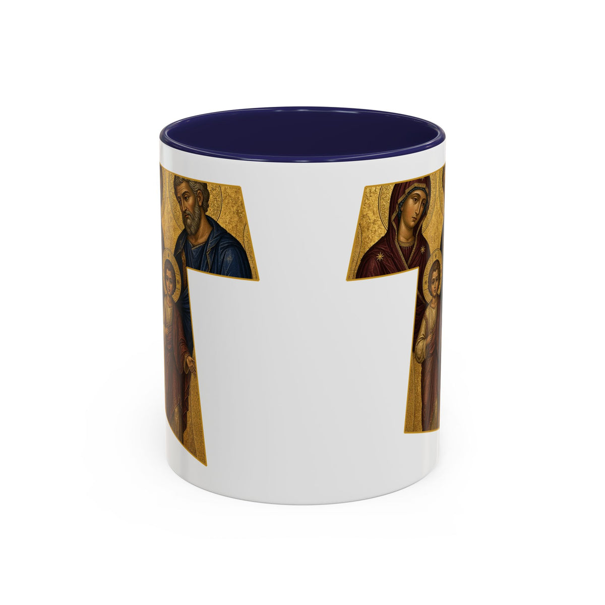 Holy Family Tau Accent Mug