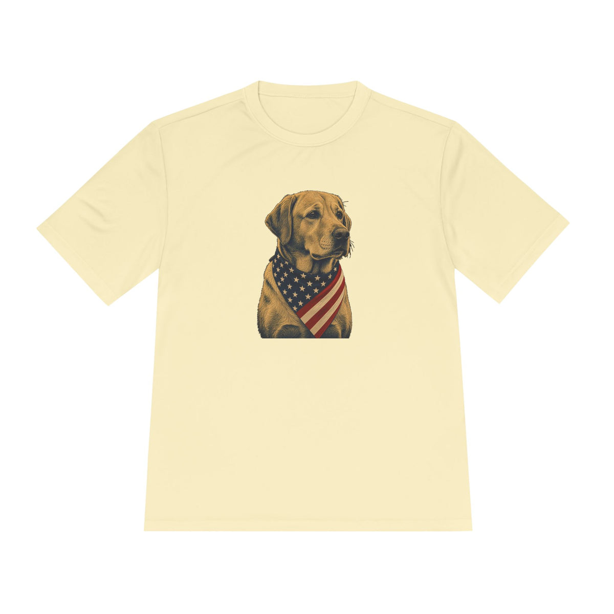 Patriotic Lab American Flag Bandana Men's Dry-Fit Performance Tee