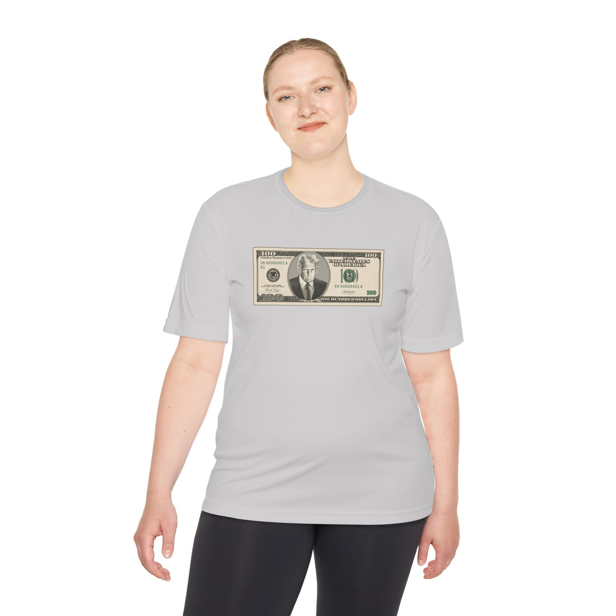 Trump $100 Bill Men's Dry-Fit Performance Tee