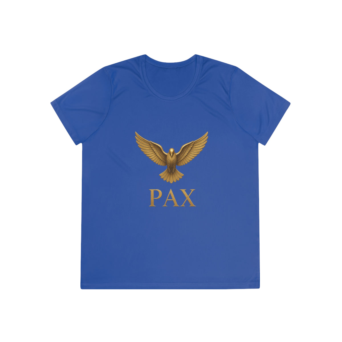 I AM Jesus Fish – Pax Dove Chest Women's Dry-Fit Performance Tee