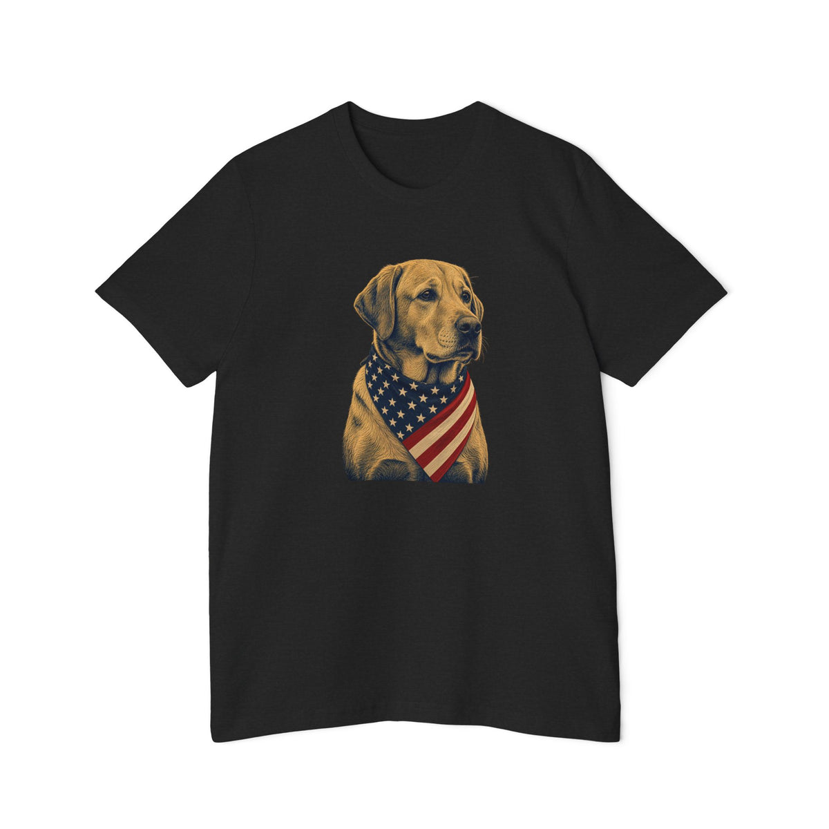 Patriotic Lab American Flag Bandana Lightweight Tee