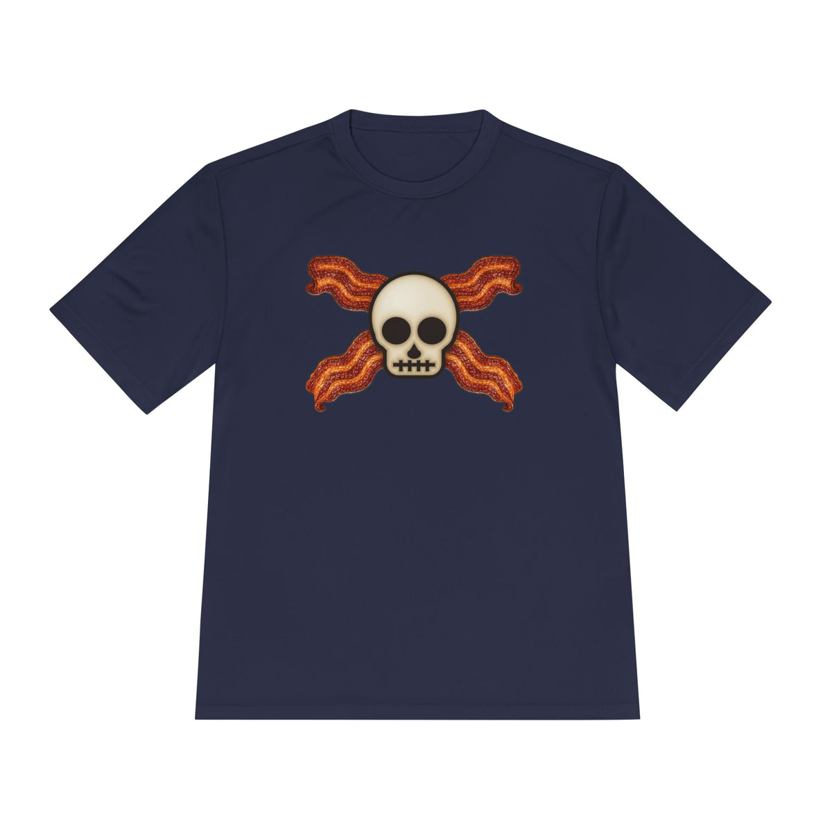 Bacon Jolly Roger Men's Dry-Fit Performance Tee