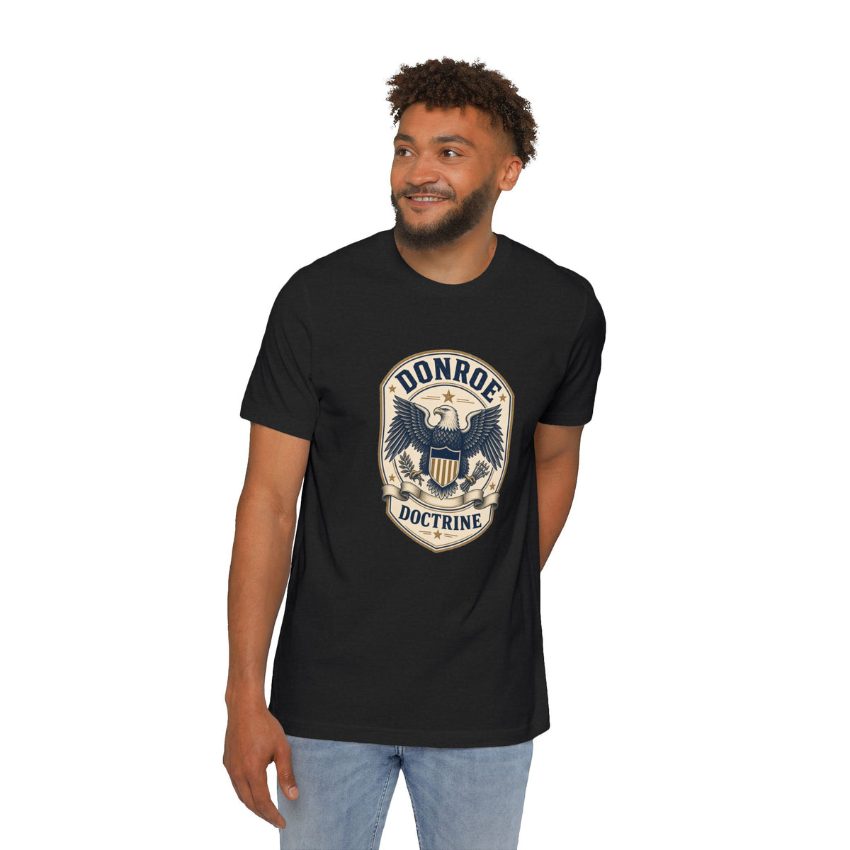 Donroe Doctrine Badge Lightweight Tee