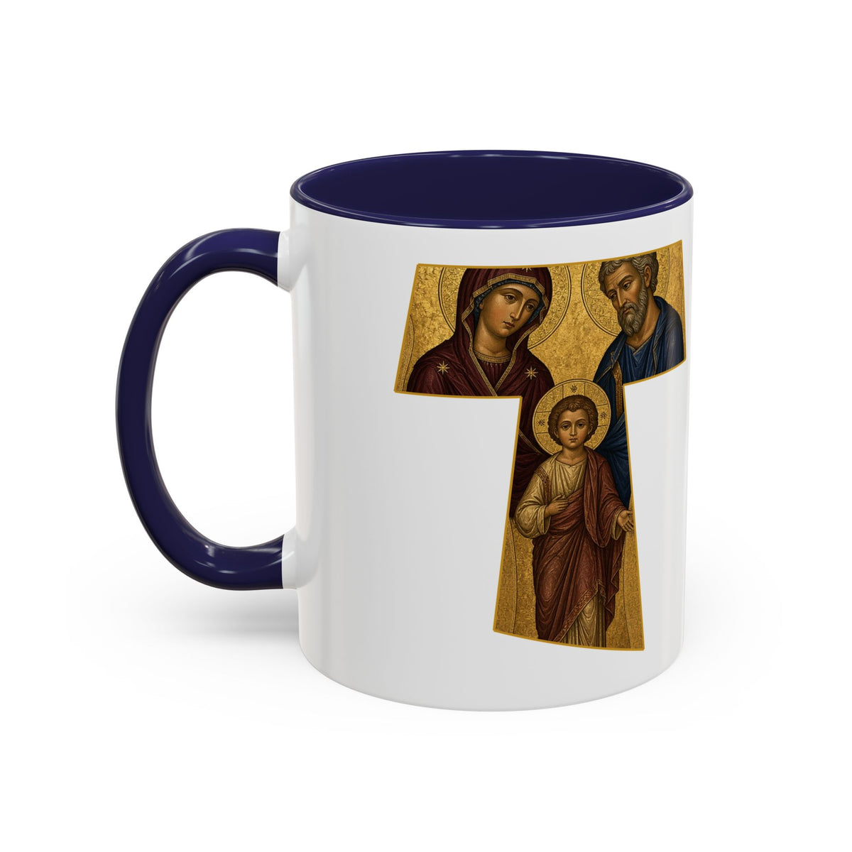 Holy Family Tau Accent Mug