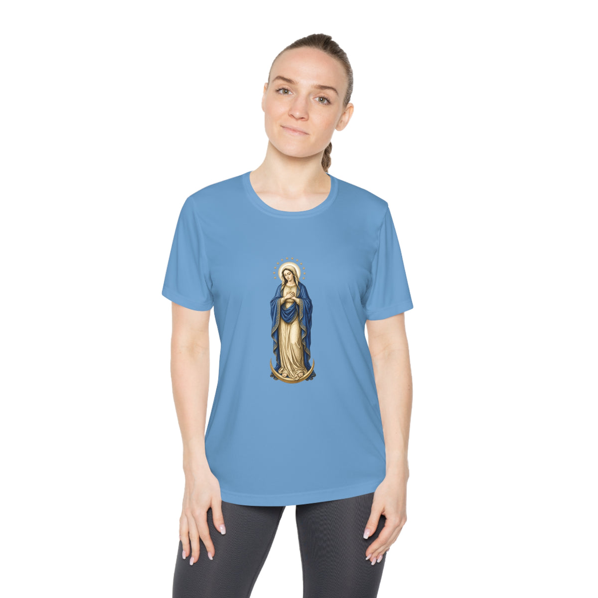 Mary, Crown of Twelve Stars Women's Dry-Fit Performance Tee