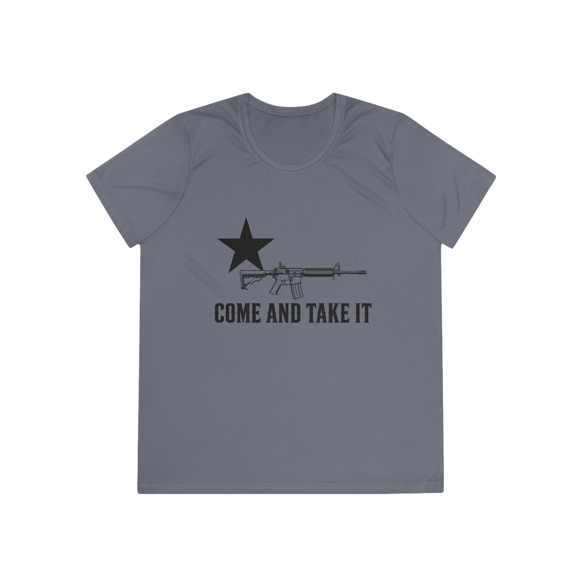 Come and Take It Rifle Women's Dry-Fit Performance Tee