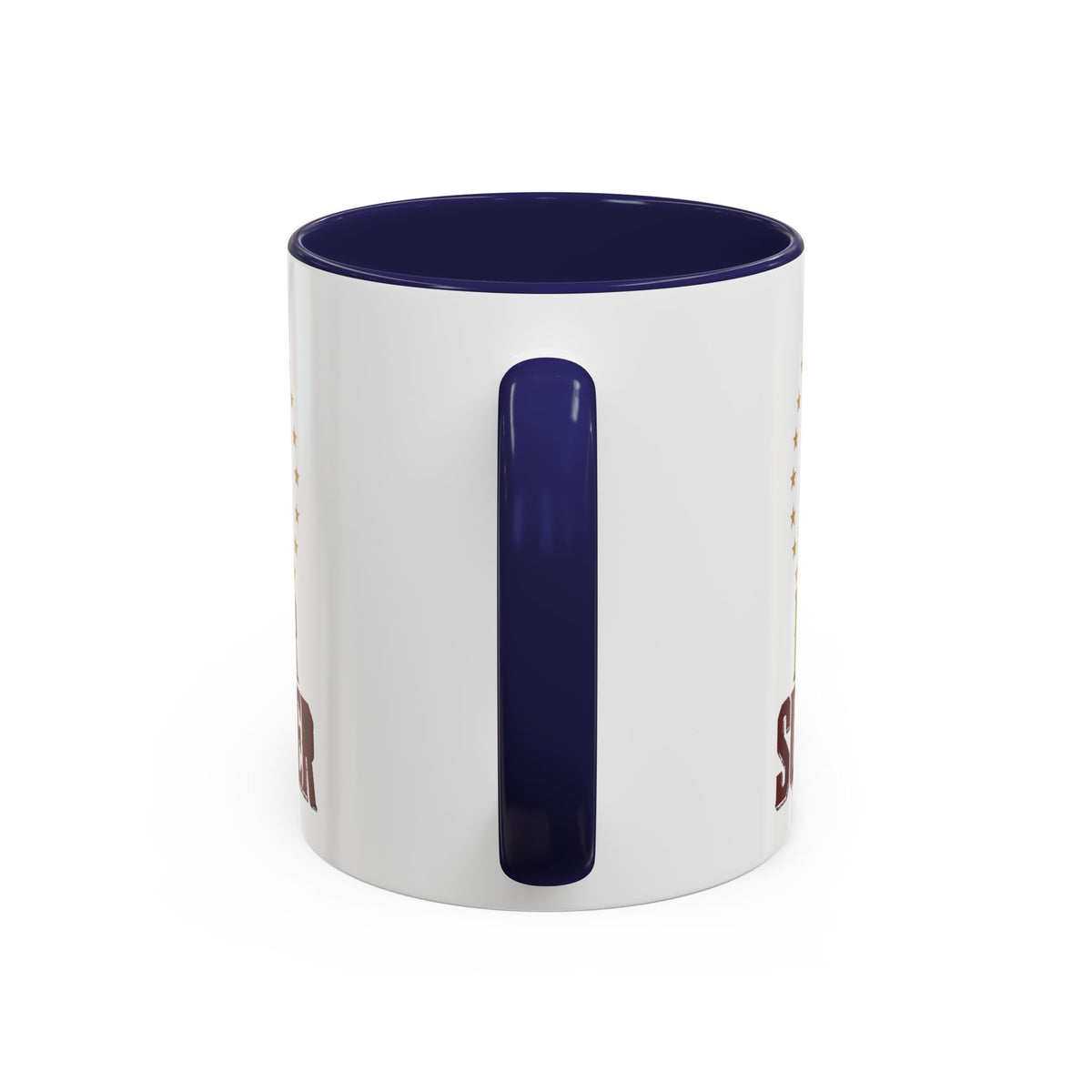 Never Surrender Accent Mug