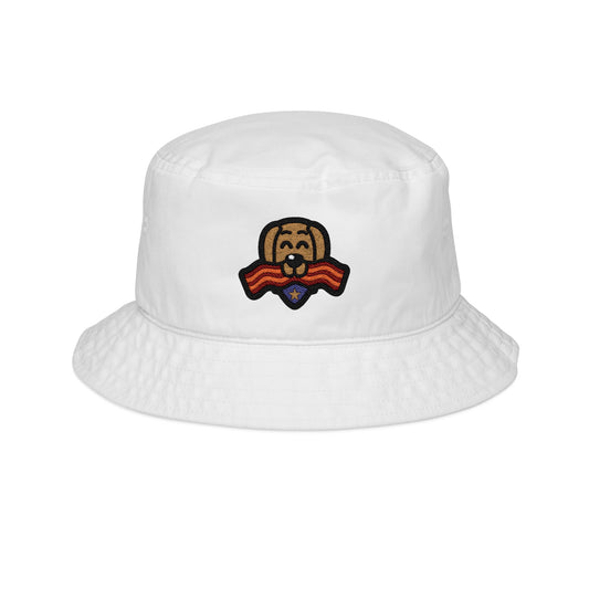 Bacon Dog Embroidered Bucket Hat