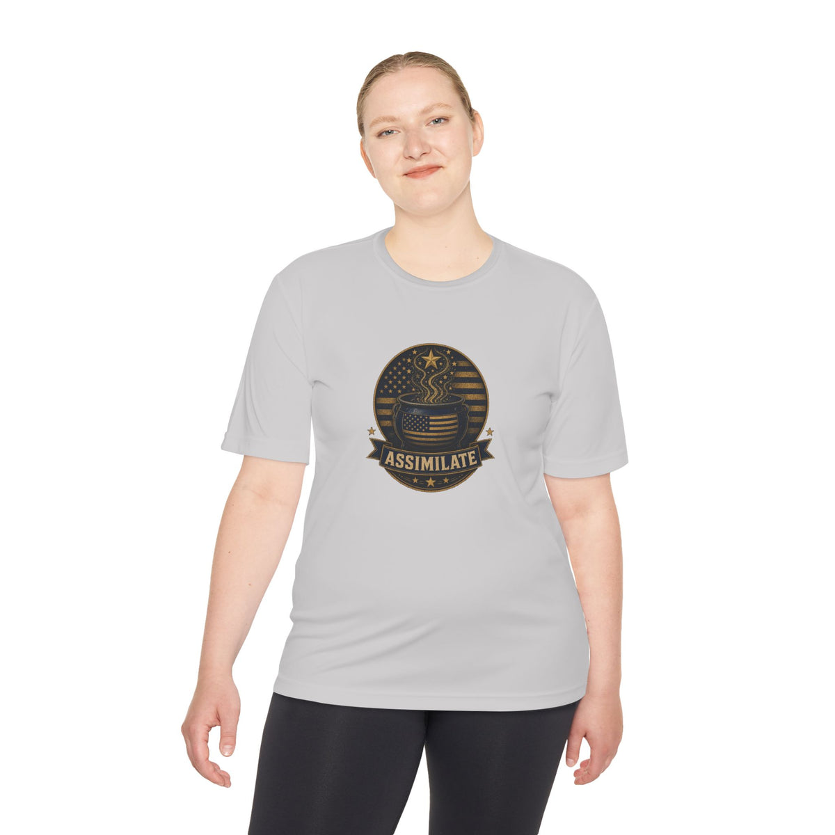 Assimilate Melting Pot Men's Dry-Fit Performance Tee