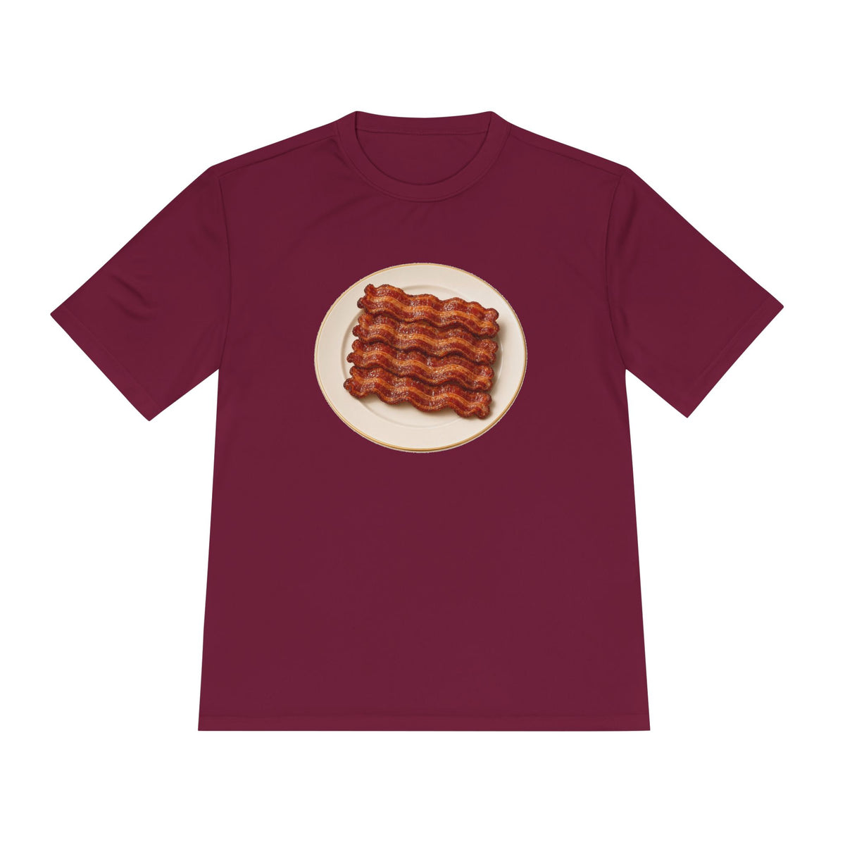 Bacon Stack Plate Men's Dry-Fit Performance Tee