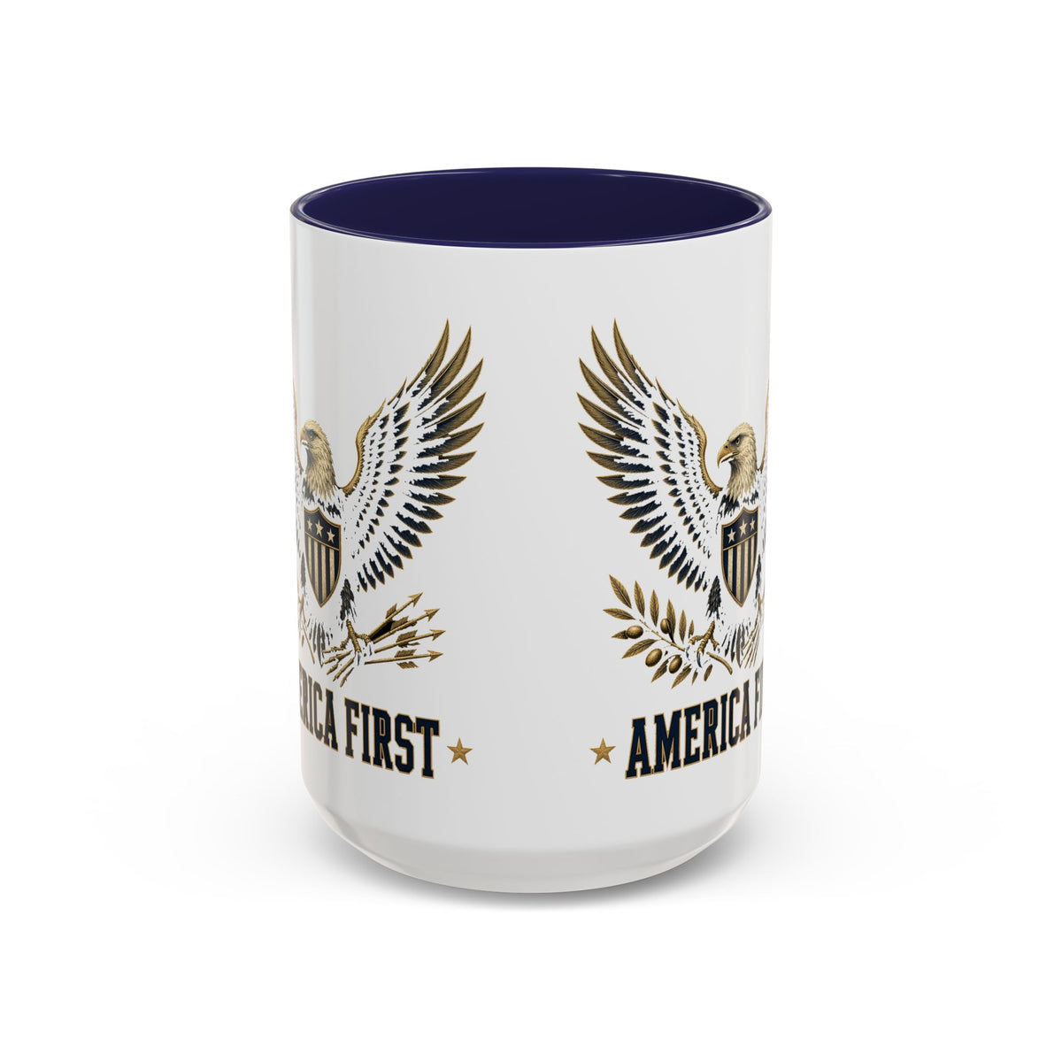 America First Eagle Accent Mug