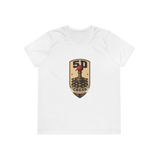 5D Chess Badge Women's Dry-Fit Performance Tee