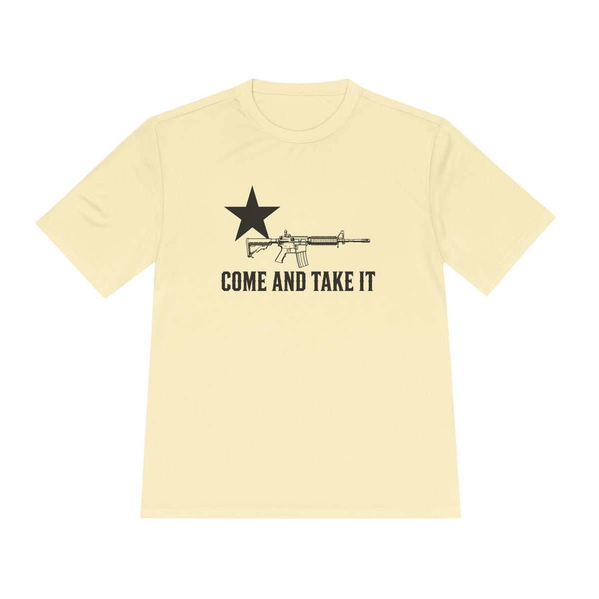 Come and Take It Rifle Men's Dry-Fit Performance Tee