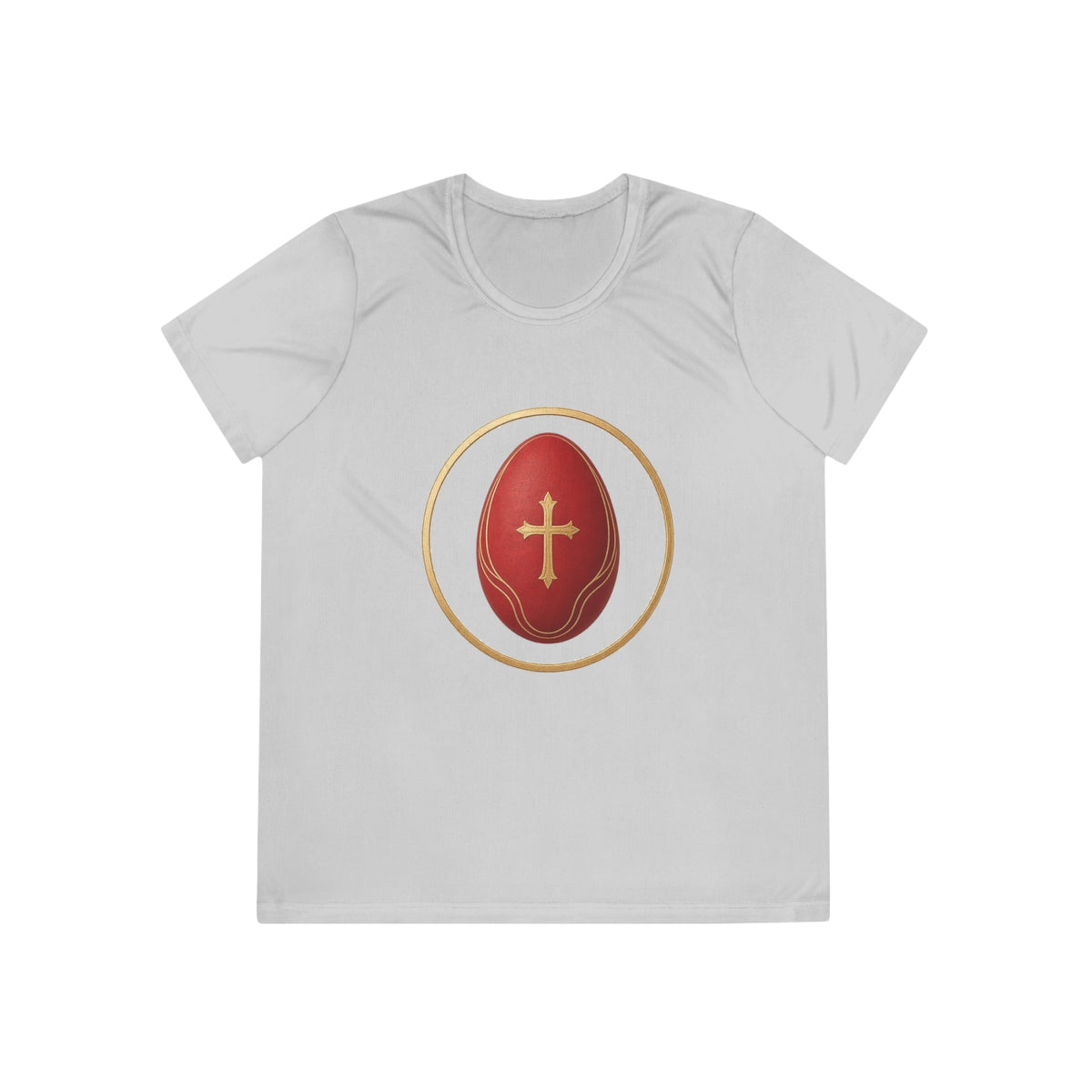 He Is Risen Women's Dry-Fit Performance Tee