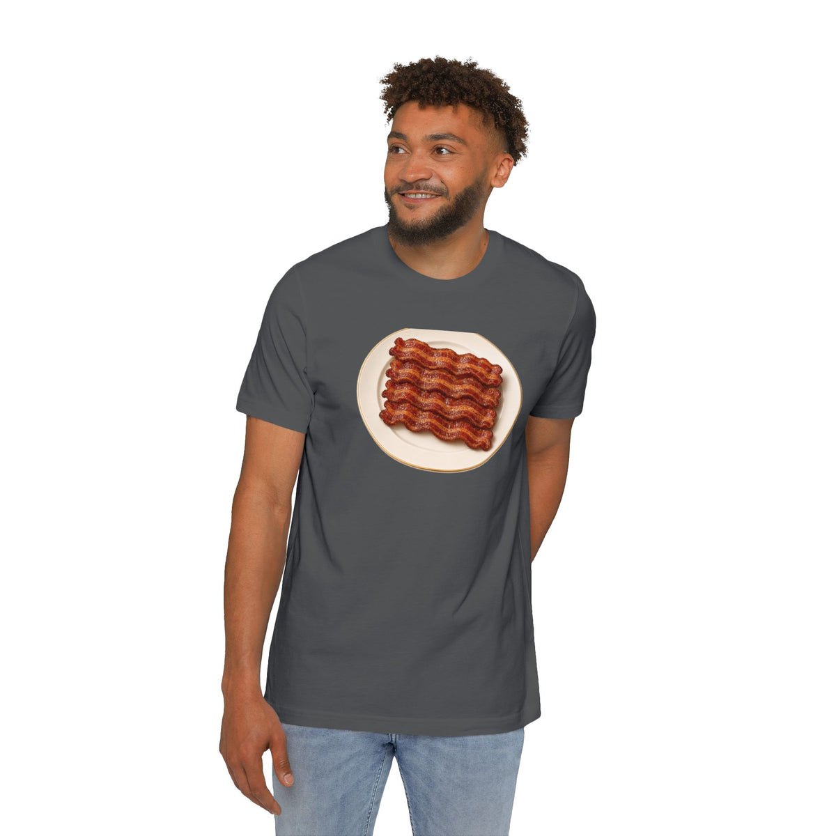 Bacon Stack Plate Lightweight Tee