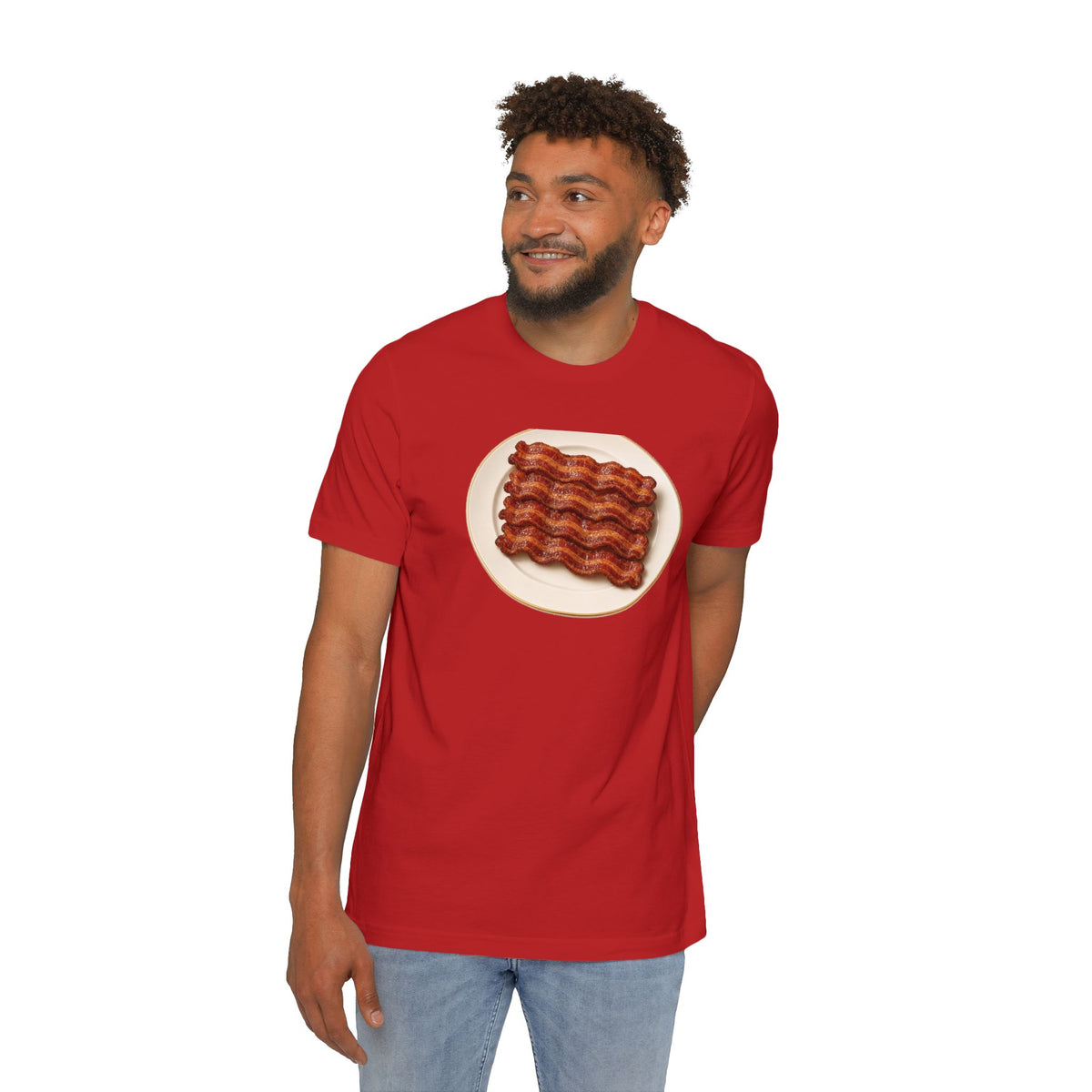 Bacon Stack Plate Lightweight Tee