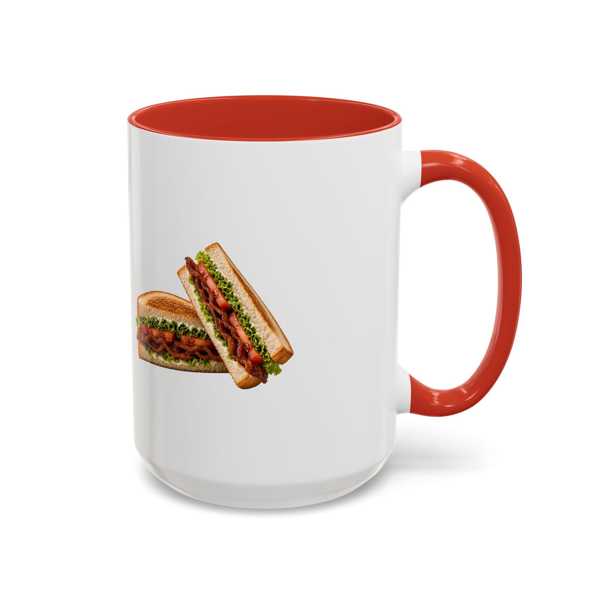 BLT Bacon Sandwich Accent Mug