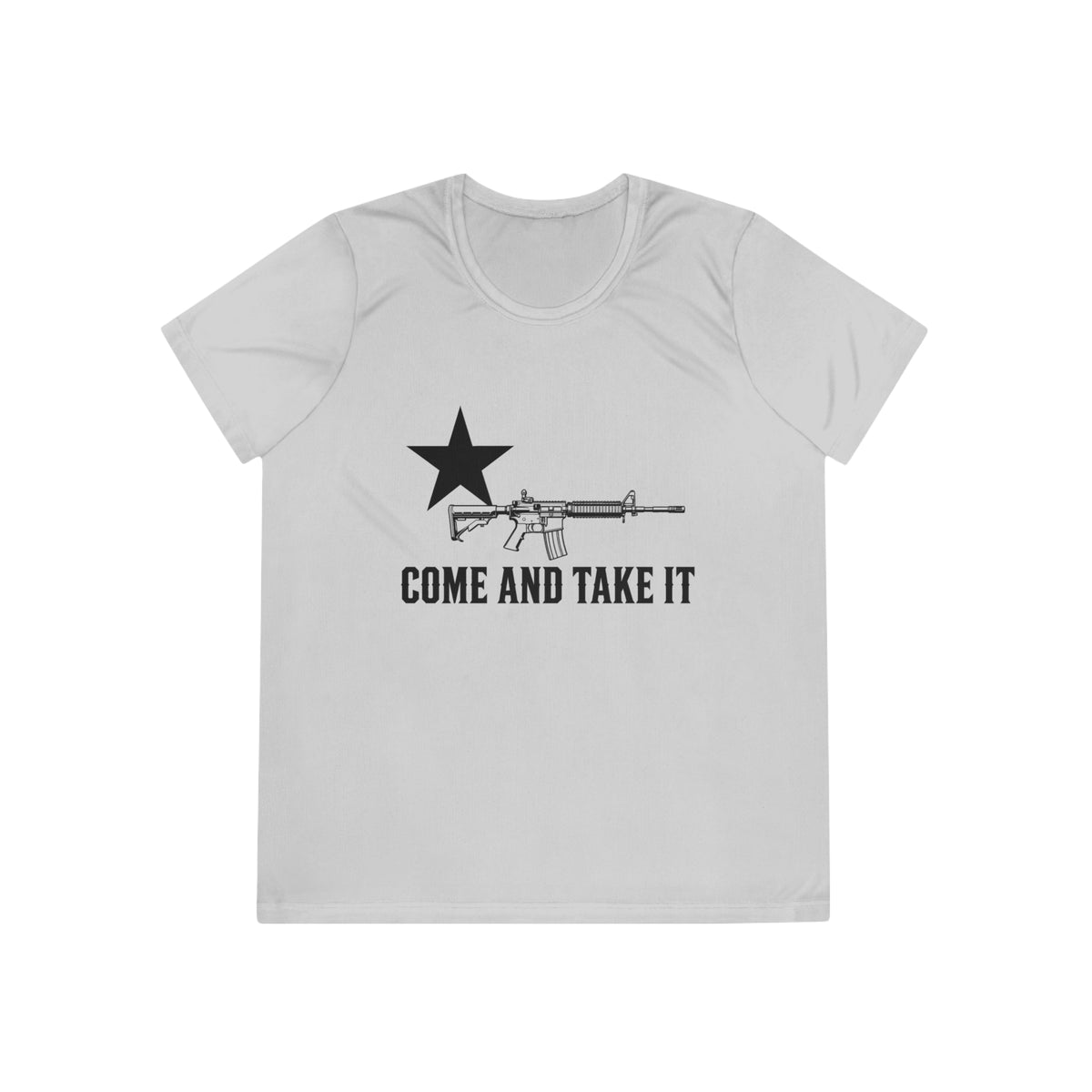Come and Take It Rifle Women's Dry-Fit Performance Tee
