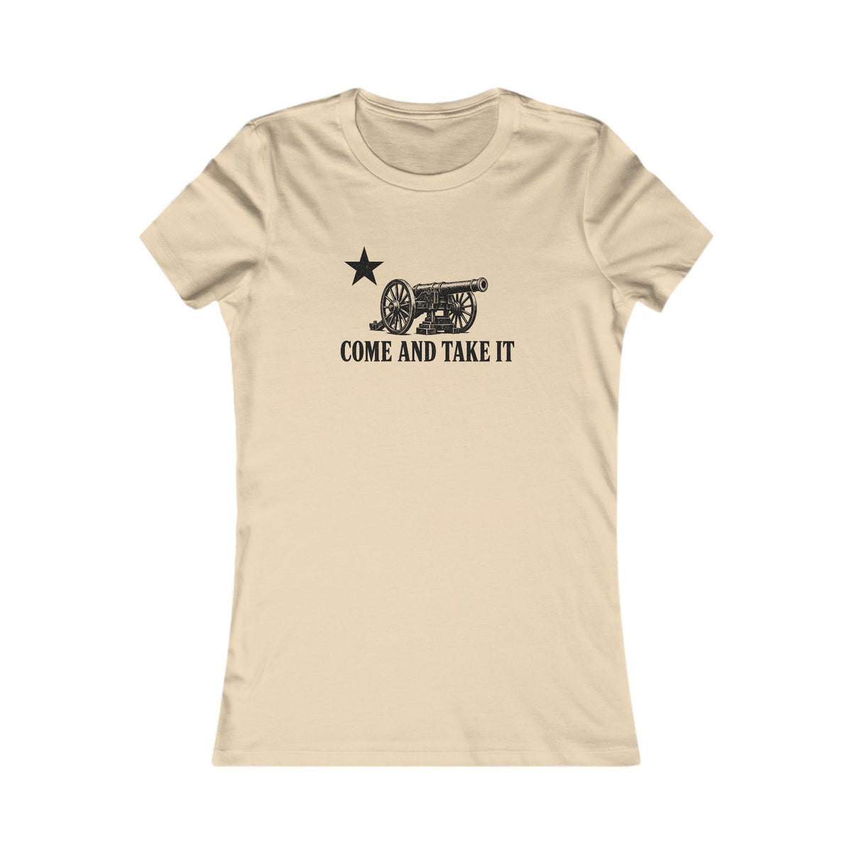 Come and Take It Cannon Women's Slim Fit Tee