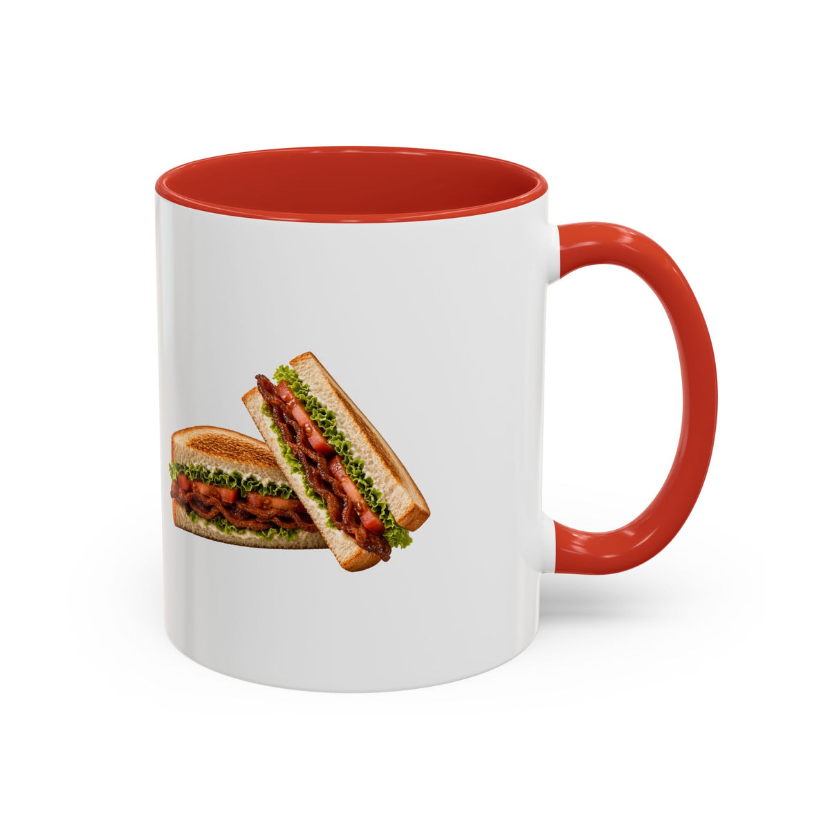 BLT Bacon Sandwich Accent Mug