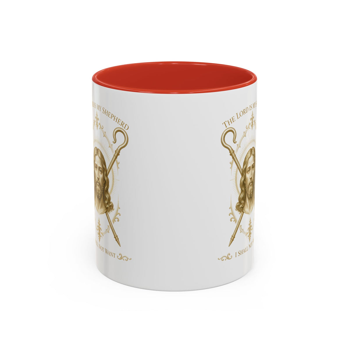 The Lord Is My Shepherd Psalm 23:1 Accent Mug